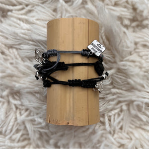Ooh La La: Macrame String Bracelet Set