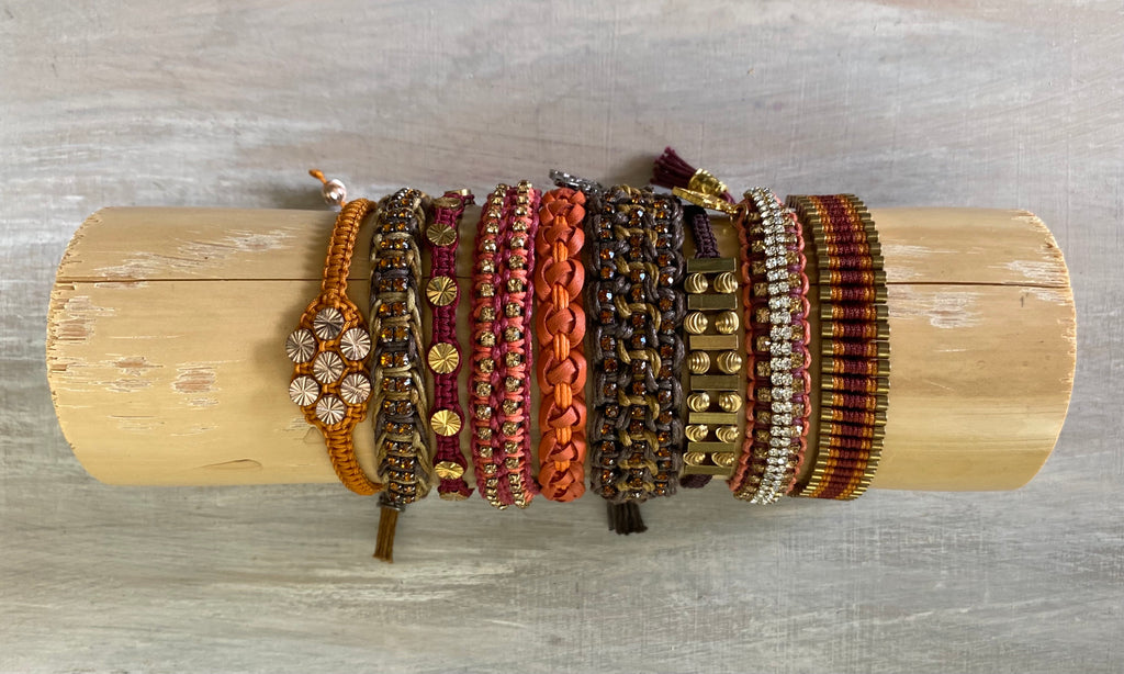 Sunset Bracelets (set of 9)