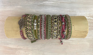 Camo Bracelets (set of 9)
