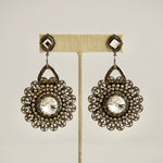 RGS-E004: Handcrafted Crystal Earrings
