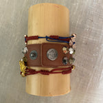 Saddle: Macrame String Bracelet Set