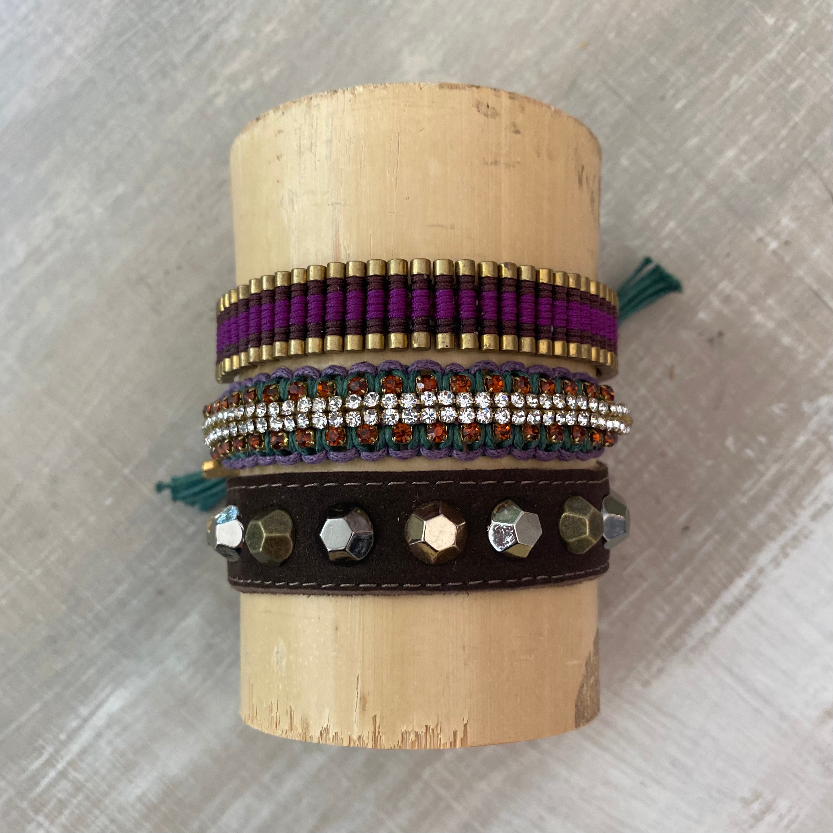 Oh Snap: Macrame String Bracelet Set