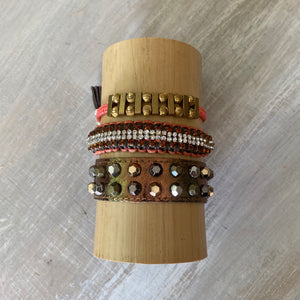 Gilt: Macrame String Bracelet Set