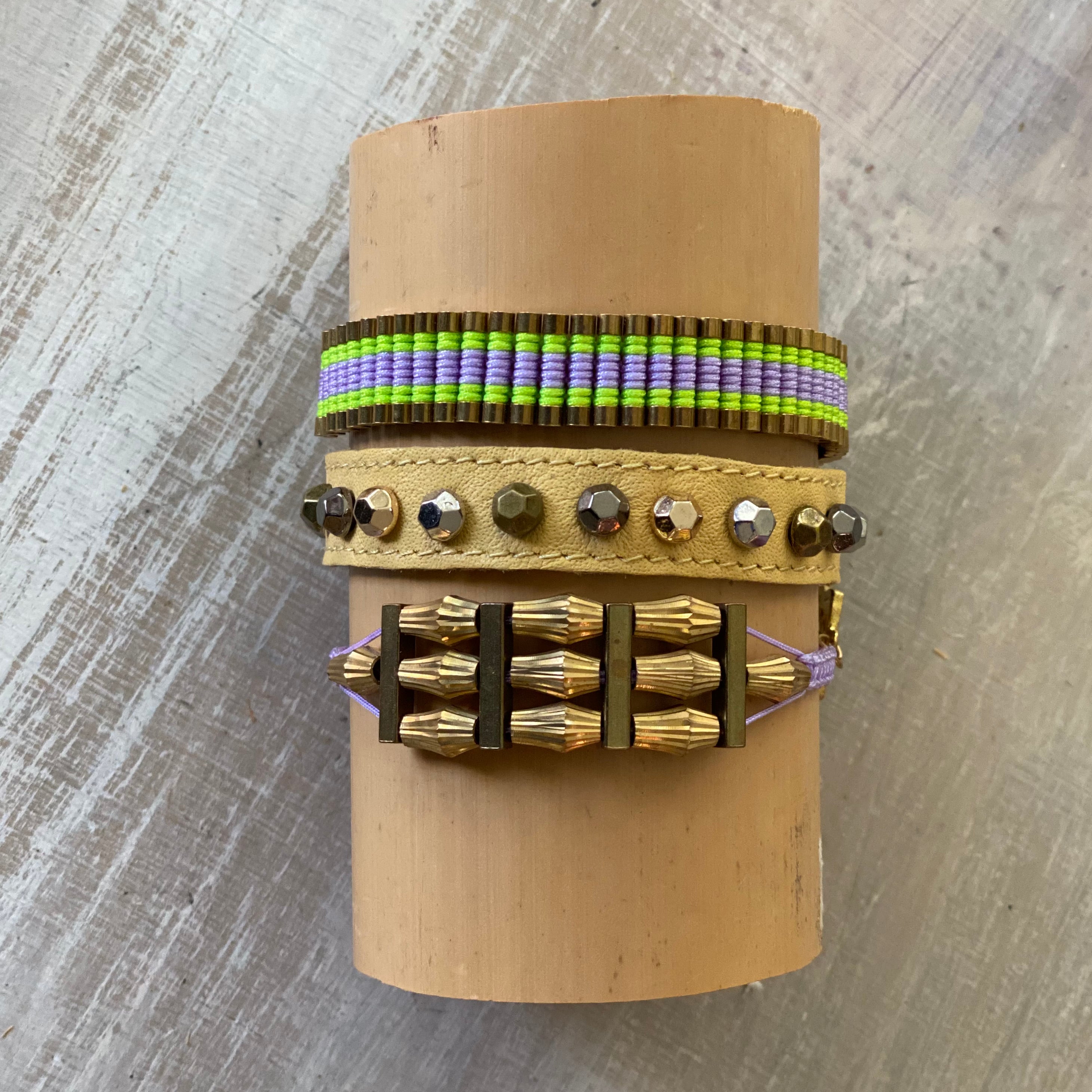 Cali: Macrame String Bracelet Set