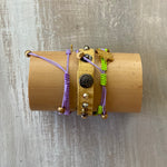 Cali: Macrame String Bracelet Set