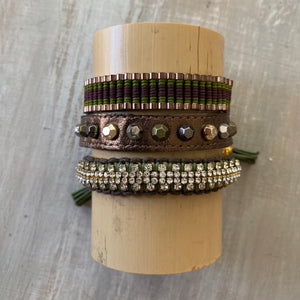 Luxe: Macrame String Bracelet Set