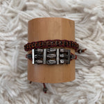 Urban Vibes: Macrame String Bracelet Set