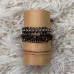 Brown Eyed Girlfriend: Macrame String Bracelet Set