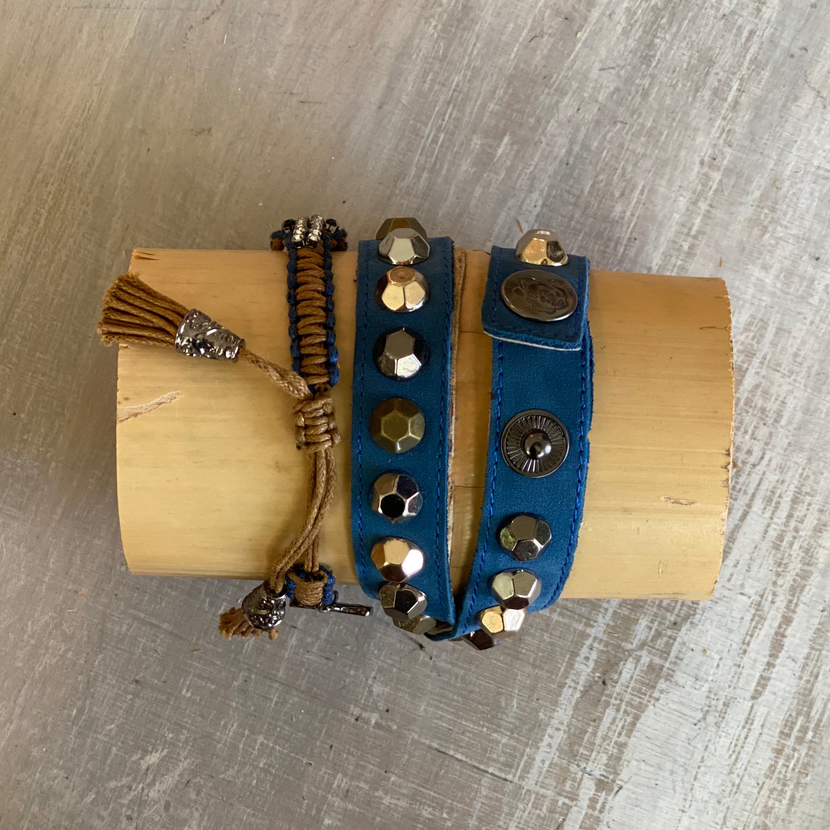 Rodeo: Macrame String Bracelet Set