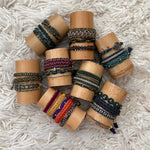 Off Road: Macrame String Bracelet Set