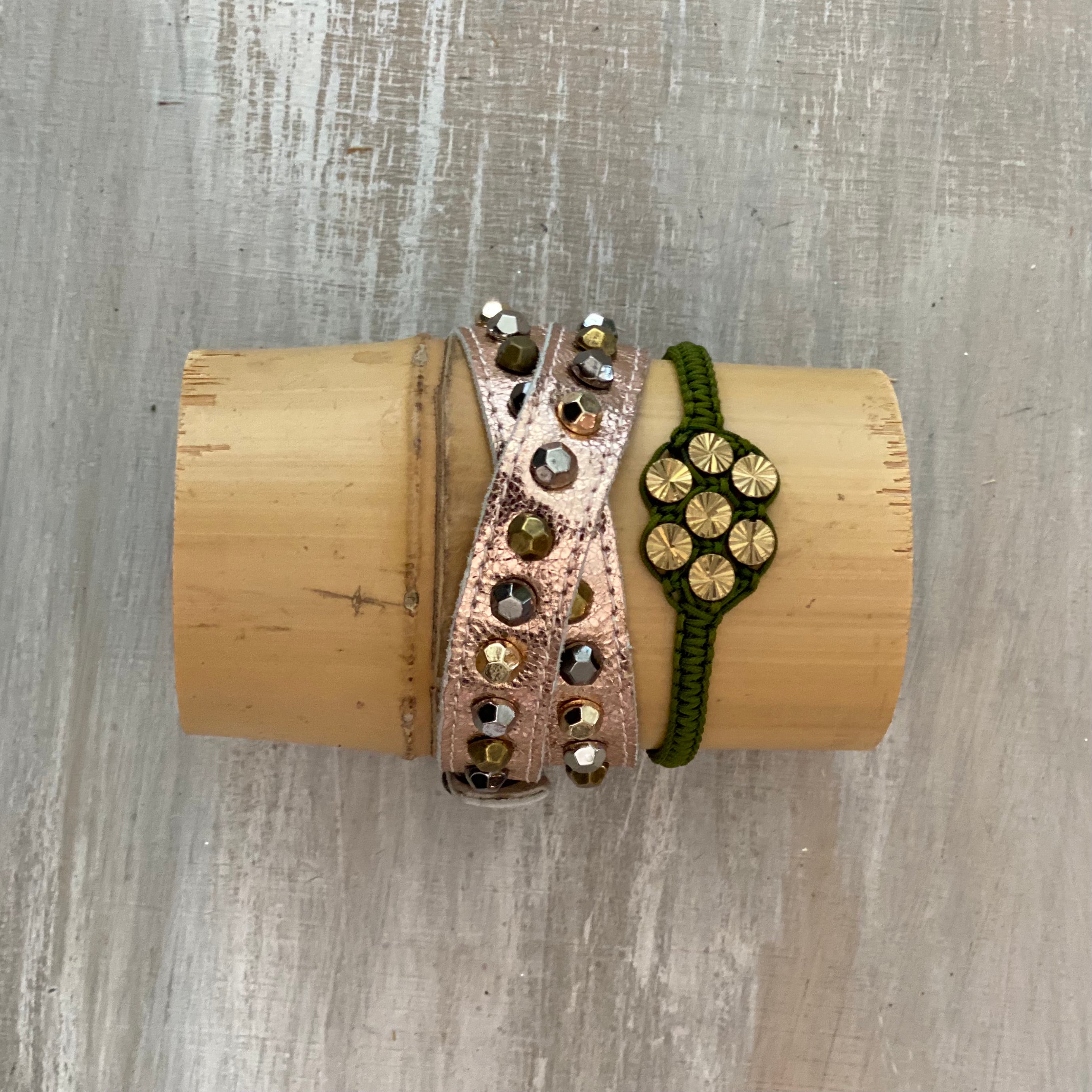 Sashay: Macrame String Bracelet Set