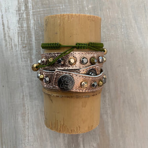 Sashay: Macrame String Bracelet Set