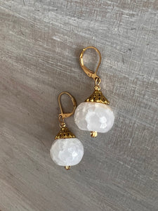 RGS-E019: Handcrafted Crystal Earrings