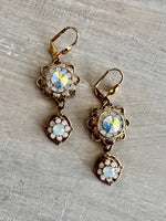 RGS-E008: Handcrafted Crystal Earrings
