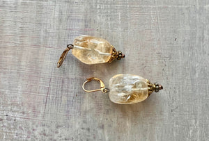 RGS-E017: Handcrafted Crystal Earrings