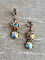 RGS-E025: Handcrafted Crystal Earrings