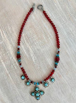 RGS-N003: Handcrafted Crystal Necklace