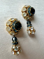 RGS-E073: Handcrafted Crystal Earrings