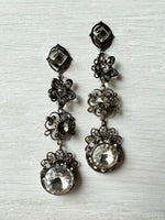 RGS-E007: Handcrafted Crystal Earrings