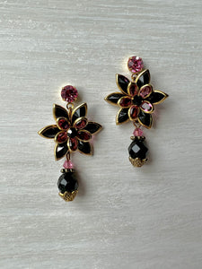 RGS-E066: Handcrafted Crystal Earrings