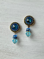 RGS-E061: Handcrafted Crystal Earrings