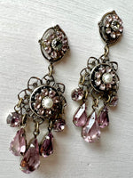 RGS-E079: Handcrafted Crystal Earrings