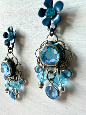 RGS-E044: Handcrafted Crystal Earrings