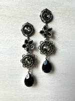 RGS-E052: Handcrafted Crystal Earrings