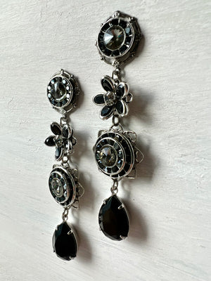 RGS-E052: Handcrafted Crystal Earrings