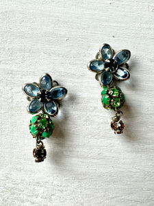 RGS-E075: Handcrafted Crystal Earrings